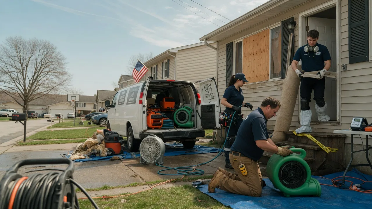 Water Damage Restoration in Conway, MI near me